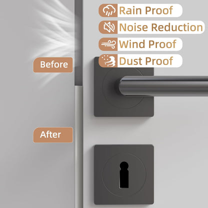 Holikin Wedge Foam Weather Stripping – Single Roll Door and Window Seal, Neutral White Tape for an Uncluttered Frame Line