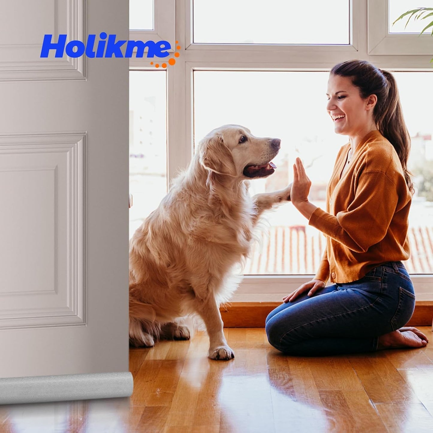 Holikme Door Draft Stopper – Stylish Bedroom Door Décor That Blocks Drafts and Light