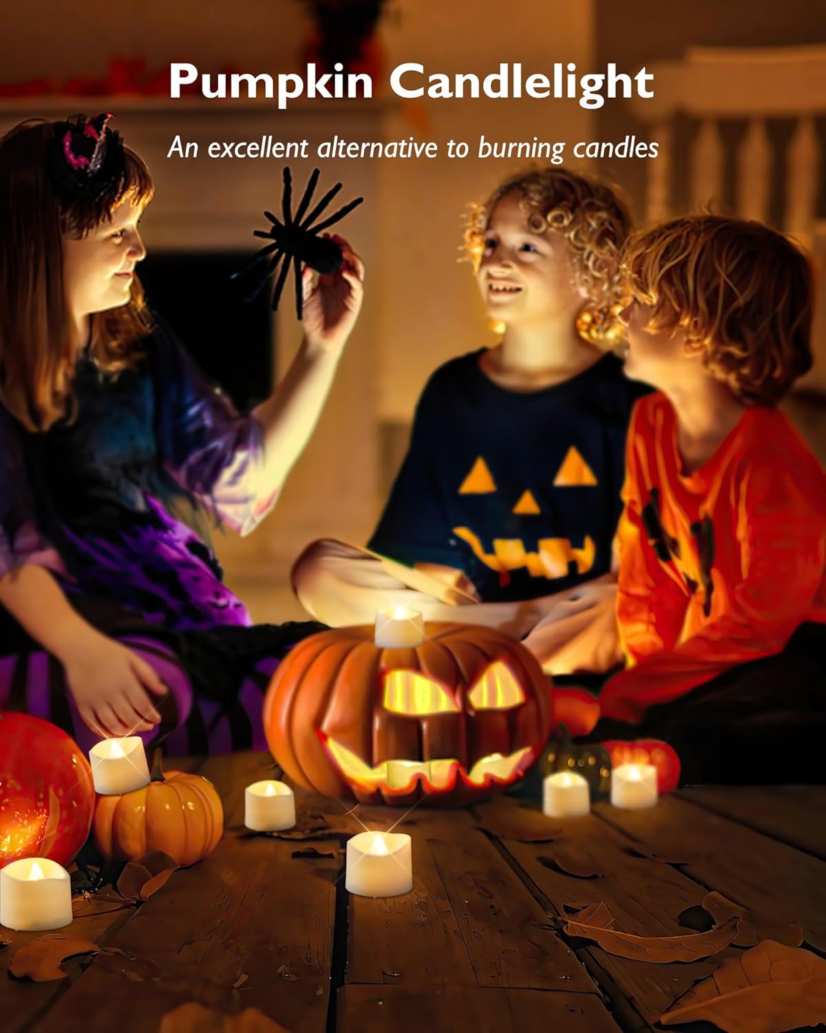 Homemory Flameless LED Tea Lights – Cozy Bedroom Decor, Realistic Flicker for Living Room Ambiance