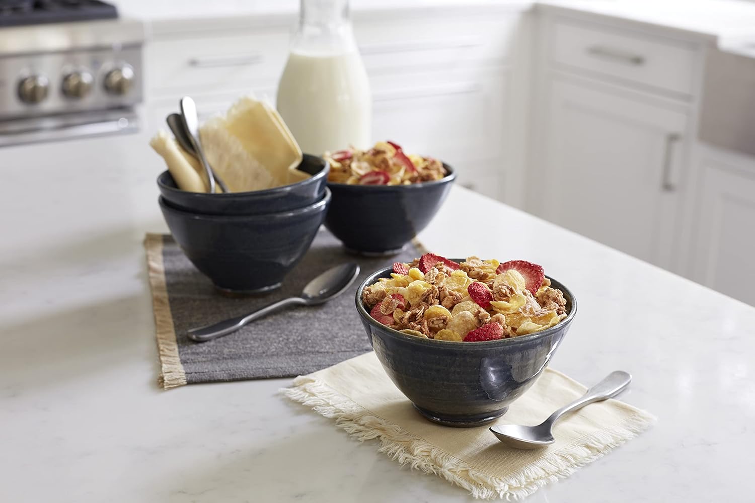 Honey Bunches of Oats with Strawberries Breakfast Cereal – Kid-Friendly Cereal for the Family Pantry and Lunchbox Station