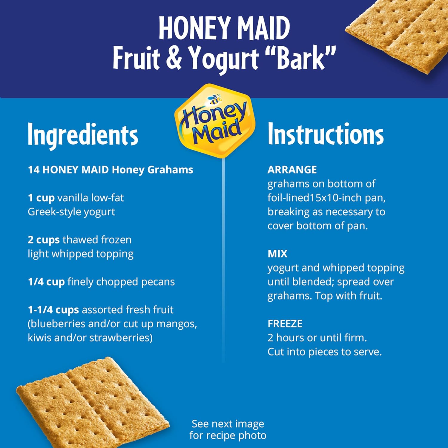 HONEY MAID Graham Crackers – Kids Lunchbox Snack, School Safe and Honey Sweet