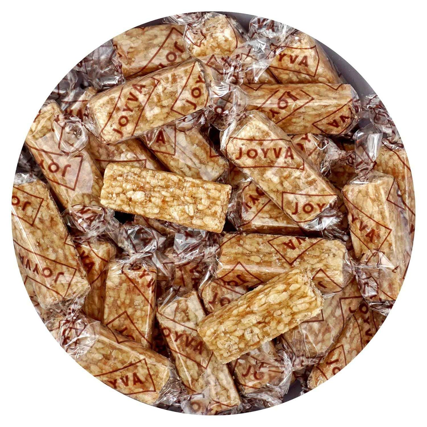 Hampton Popcorn & Candy Company Honey Sesame Crunch Bars, 1-Pound Bag – Pre-Portioned Lunchbox Candy for Kids, Playdates, and Classroom Parties