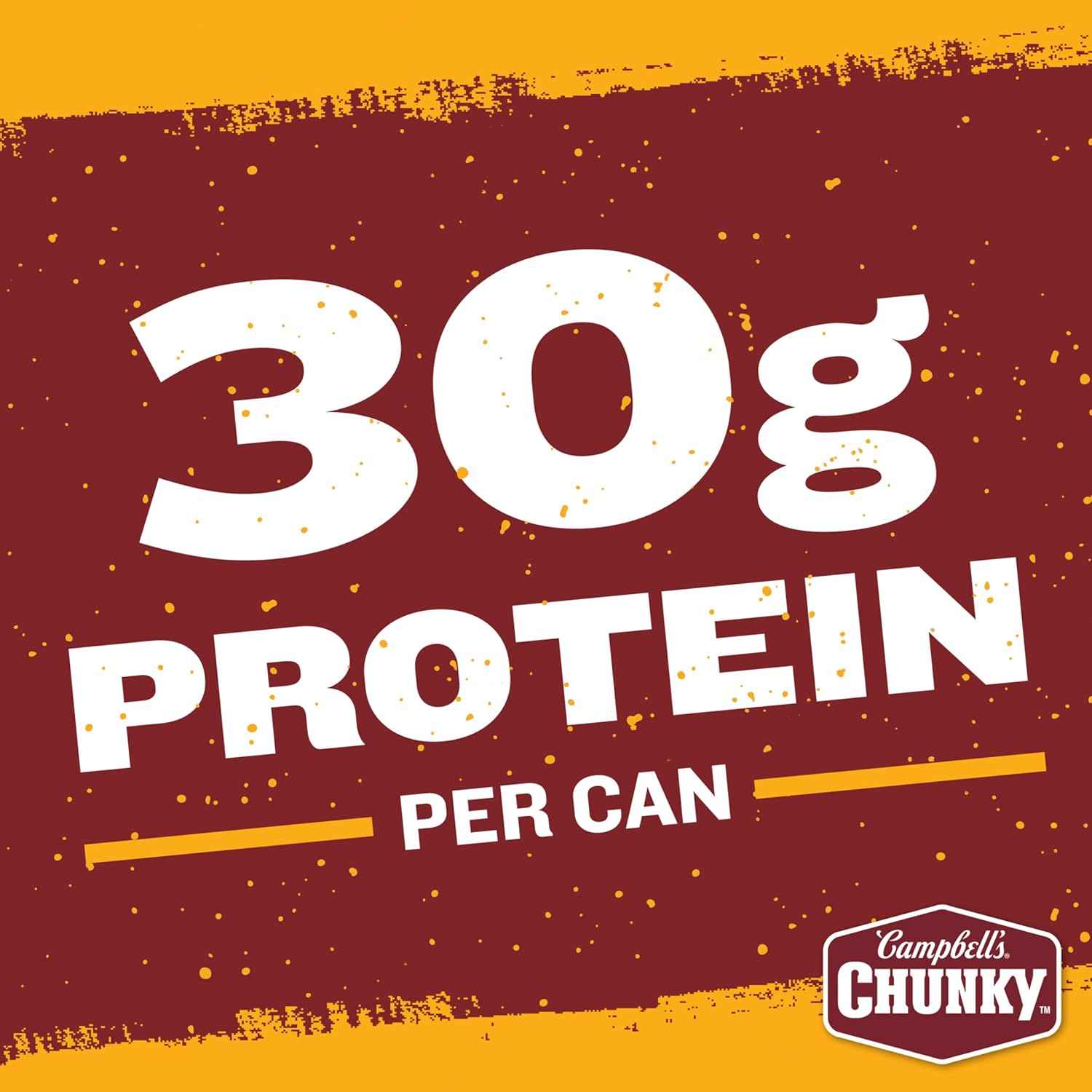 Campbell's Chunky Hot and Spicy Chili With Beans — 19 oz Filling Self-Care Meal After a Tough Workout