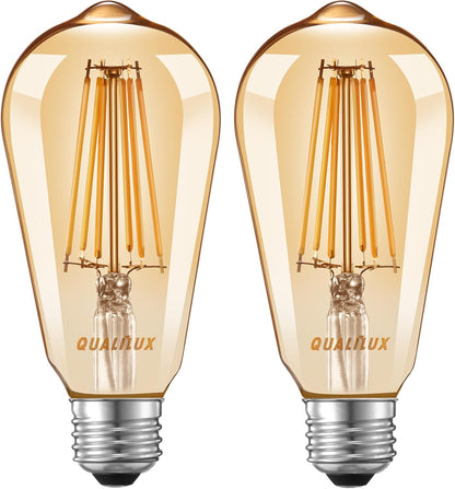 HQ-H027 Flameless Auto On/Off LED Bulb for Child-Safe Hallways, Pet-Friendly Porches, and Bedrooms, Cool-to-Touch