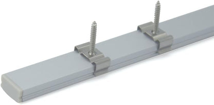 hunhun 10-Pack 1m U-Shape LED Aluminum Channel Milky Cover – Clean Recessed Lighting for Minimalist Kitchen Under-Cabinet and Floating Shelves