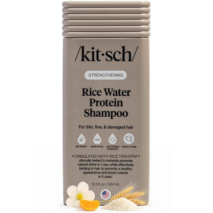 Kitsch Rice Water Shampoo – Clean, Simple Hair Care for an Uncluttered Vanity