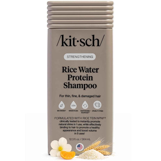 Kitsch Rice Water Shampoo – Clean, Simple Hair Care for an Uncluttered Vanity