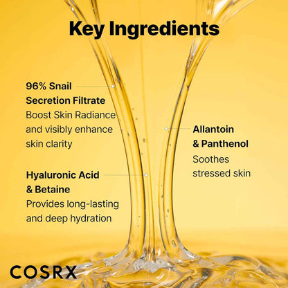 COSRX Snail Mucin Repairing Serum 100ml – Premium Korean Skincare Investment for Fine Line Correction
