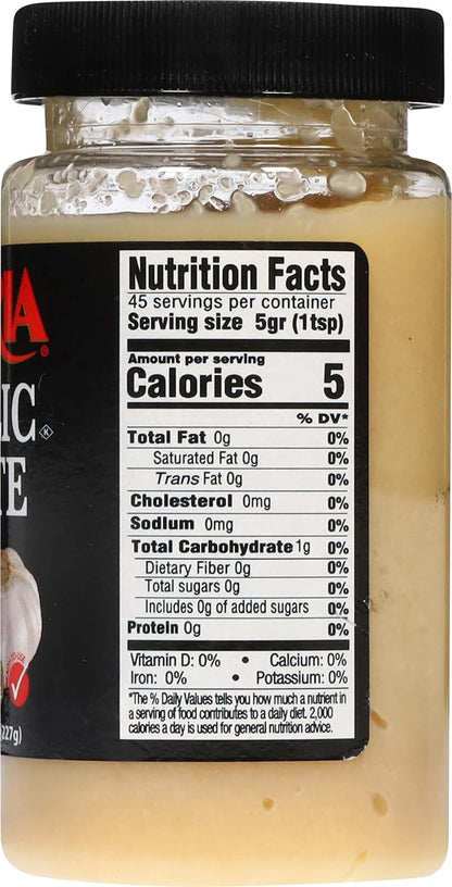 Iberia Garlic Paste, 8 Ounce – Clean Pantry Essential for Intentional Kitchens, No-Clutter Garlic Substitute