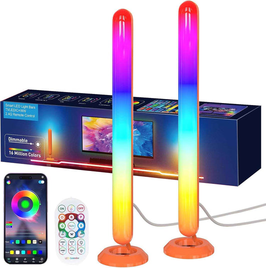 Borllyem Smart LED Light Bars for Wind-Down Ritual, Timer-Set Calming Bedroom Ambient Lighting