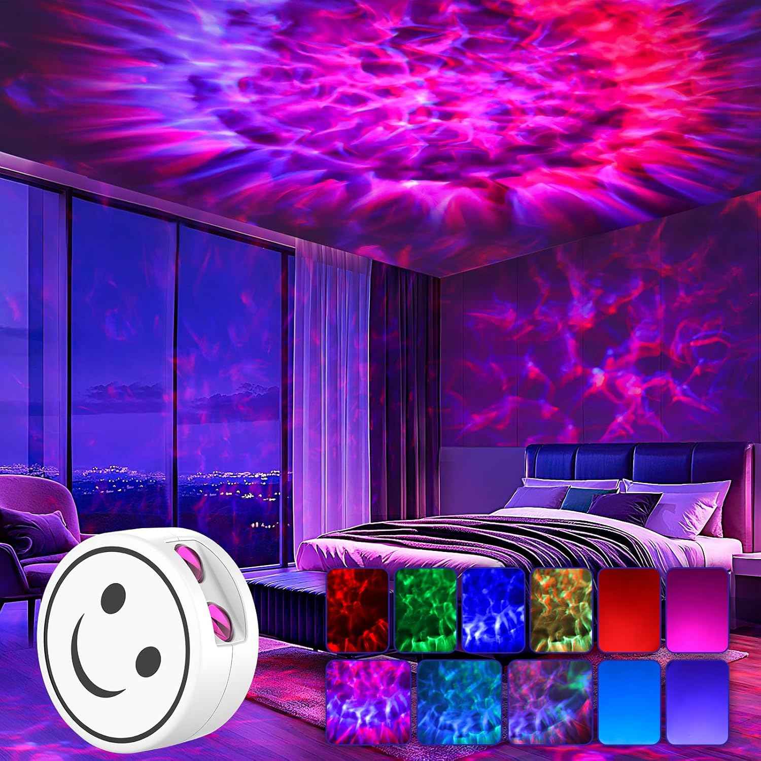 StarryGlow Galaxy Projector – Galaxy Light Star Projector for Bedroom, Thoughtful Birthday Gift for Women and Mom