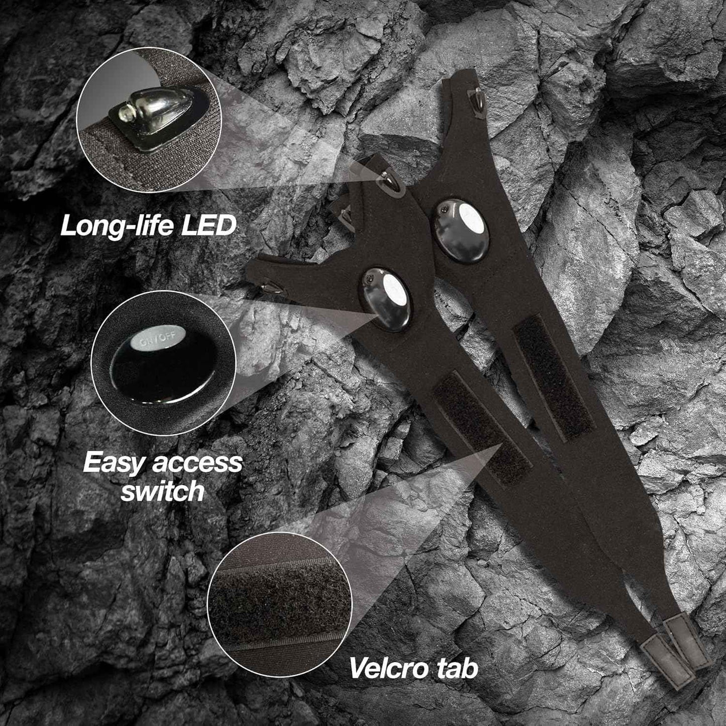 Mylivell LED Flashlight Gloves – Precision Work Light for Auto Mechanics and DIY Repairs in Dark Garages