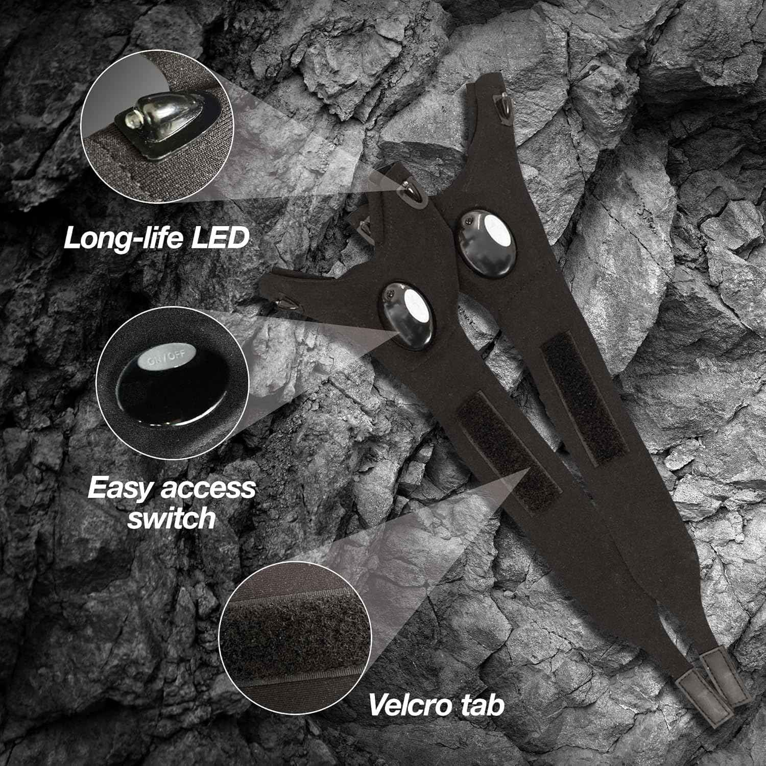 Mylivell LED Flashlight Gloves – Precision Work Light for Auto Mechanics and DIY Repairs in Dark Garages