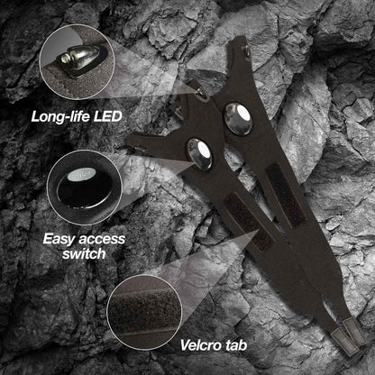 Mylivell LED Flashlight Gloves – Precision Work Light for Auto Mechanics and DIY Repairs in Dark Garages