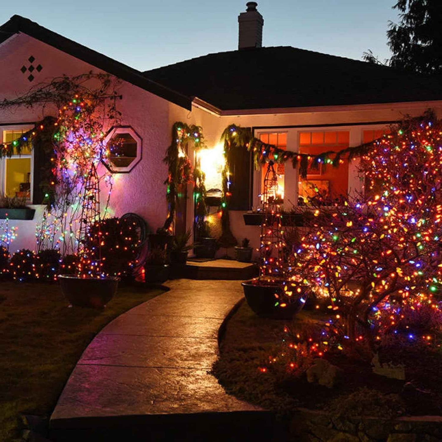 TW SHINE Christmas String Lights – Child-Safe Mini Lights for Kids' Bedroom, Nursery, and Playroom Decor