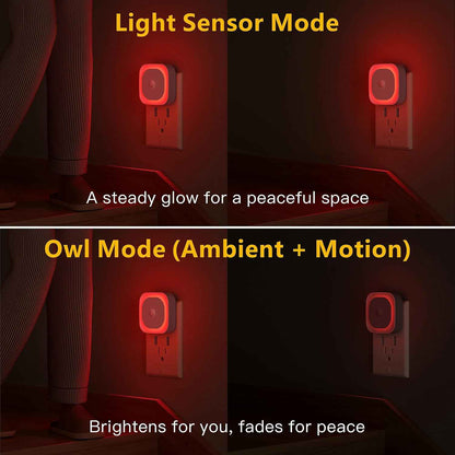 EverBrite LED Plug in Night Light Gift Set, 2 Pack in 7 Colors Affordable Practical Present for Mom Grandma and Housewarming