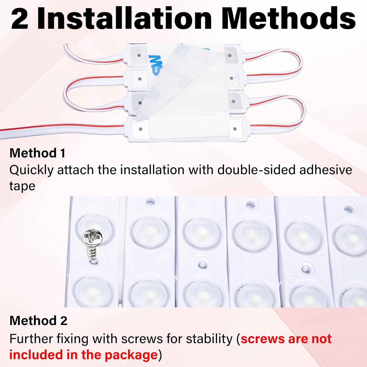 Bright Way Cargo Van LED Light Strip – Bright Ceiling Illumination for Electricians, Plumbers, and Delivery Drivers
