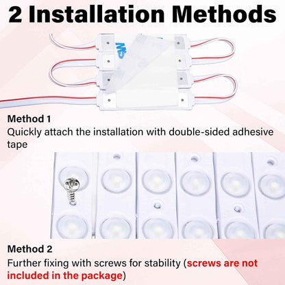 Bright Way Cargo Van LED Light Strip – Bright Ceiling Illumination for Electricians, Plumbers, and Delivery Drivers
