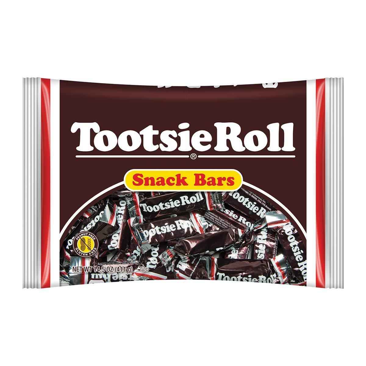 Tootsie Roll Individually Wrapped Chewy Candy Bars for Camping Snacks Beach Days and Park Outings