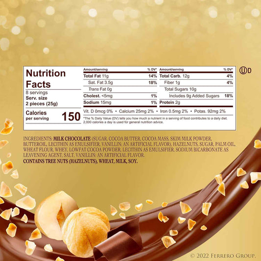 Ferrero Collection Assorted Confections – Individually Wrapped Travel Treats for Picnics, Camping, and Road Trips