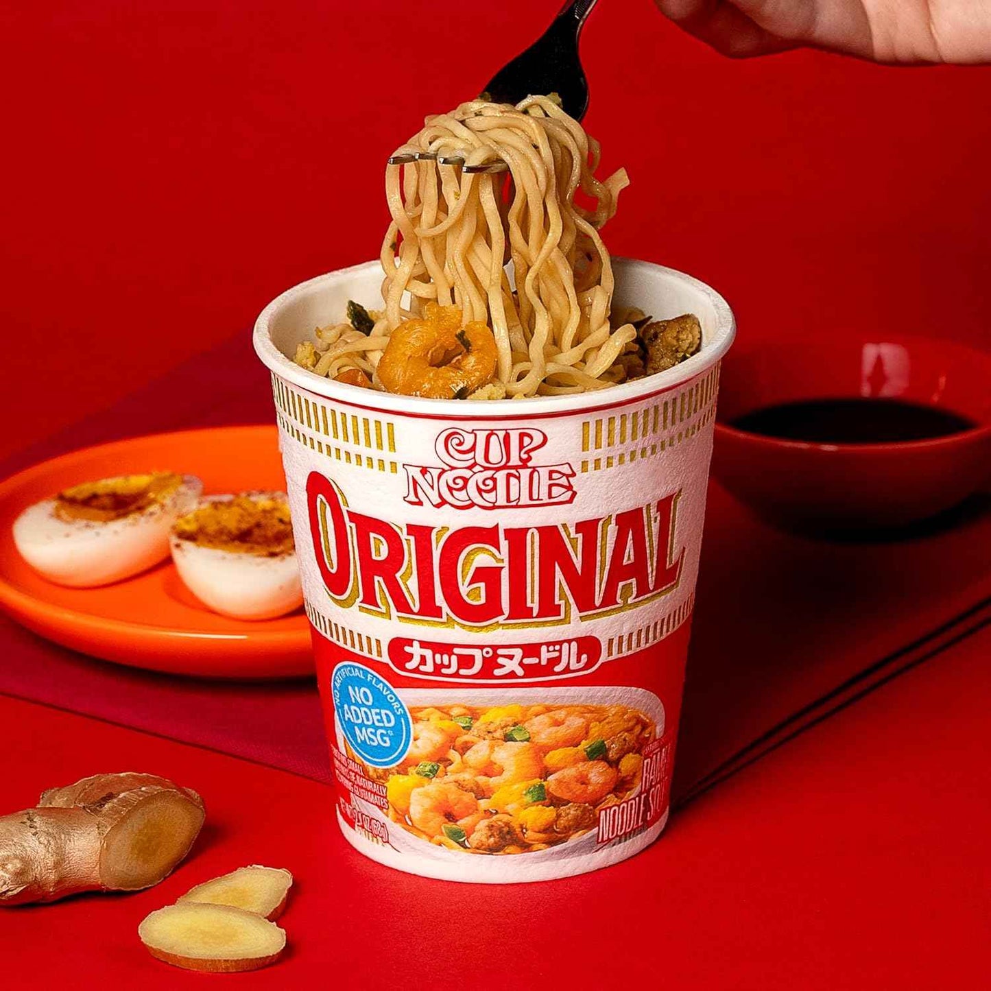 Nissin Cup Noodle – Quick Office Desk Lunch Between Meetings, Microwave Ready