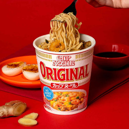 Nissin Cup Noodle – Quick Office Desk Lunch Between Meetings, Microwave Ready