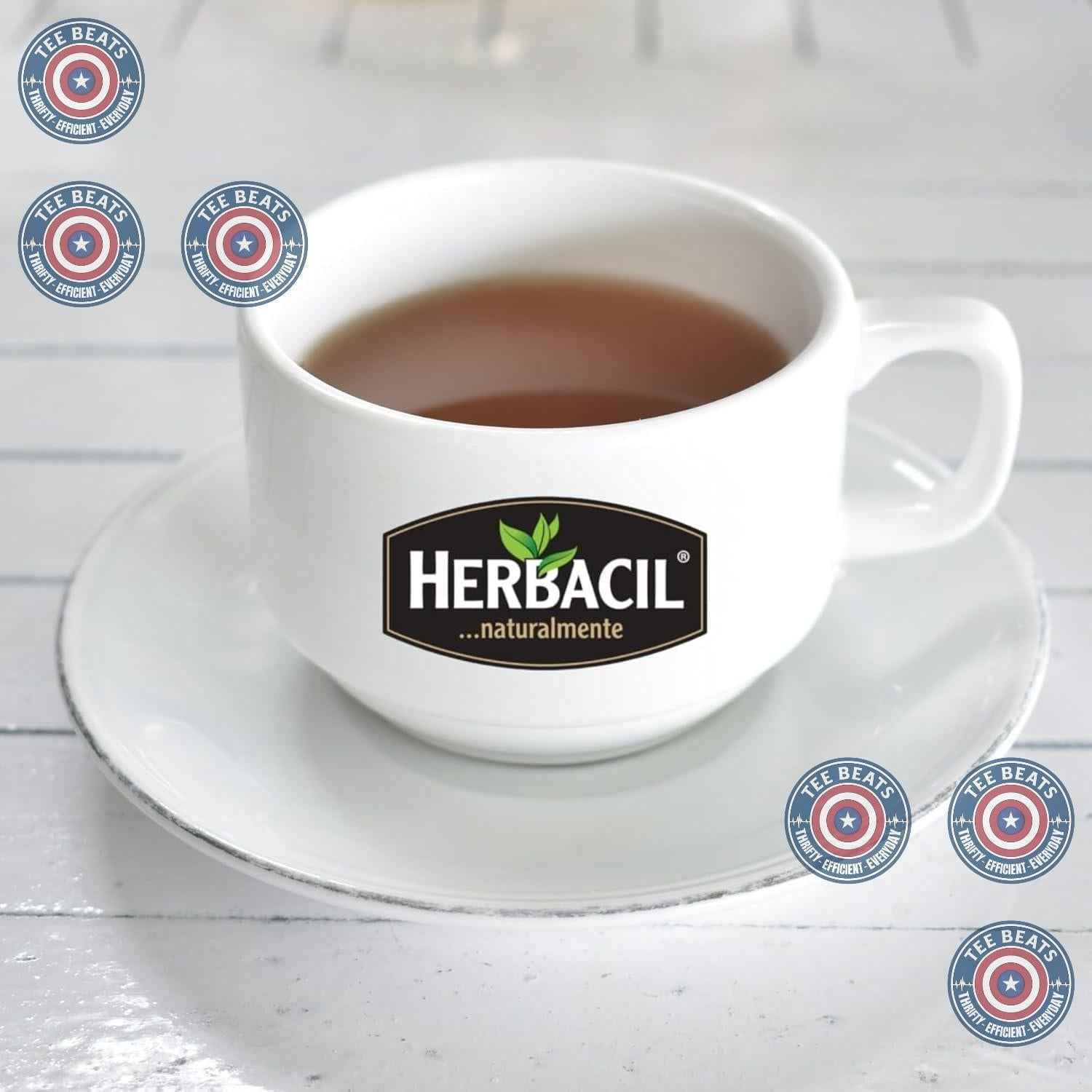 Herbacil Pineapple Tea – Caffeine-Free Herbal Infusion for Evening Wind-Down Ritual and Mindful Self-Care