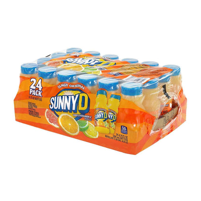 Sunny D Tangy Original Citrus Punch – Fun Nostalgic Gift Pack for the OJ Lover in Your Life, 24-Pack