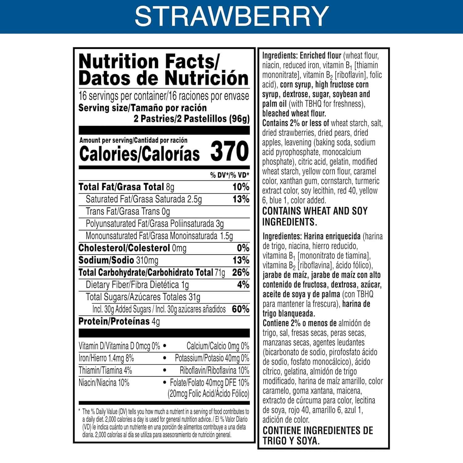 Pop-Tarts Frosted Strawberry Toaster Pastries 32ct – Sweet Treat to Pair with Coffee for a Mindful Morning Ritual