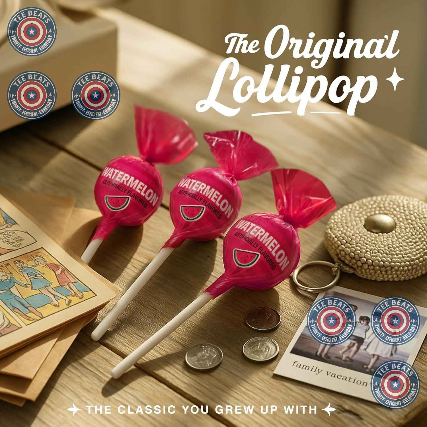 SugarCrate Watermelon Lollipops – Housewarming Welcome Treat for Neighbors, Hostesses, and New Homeowners