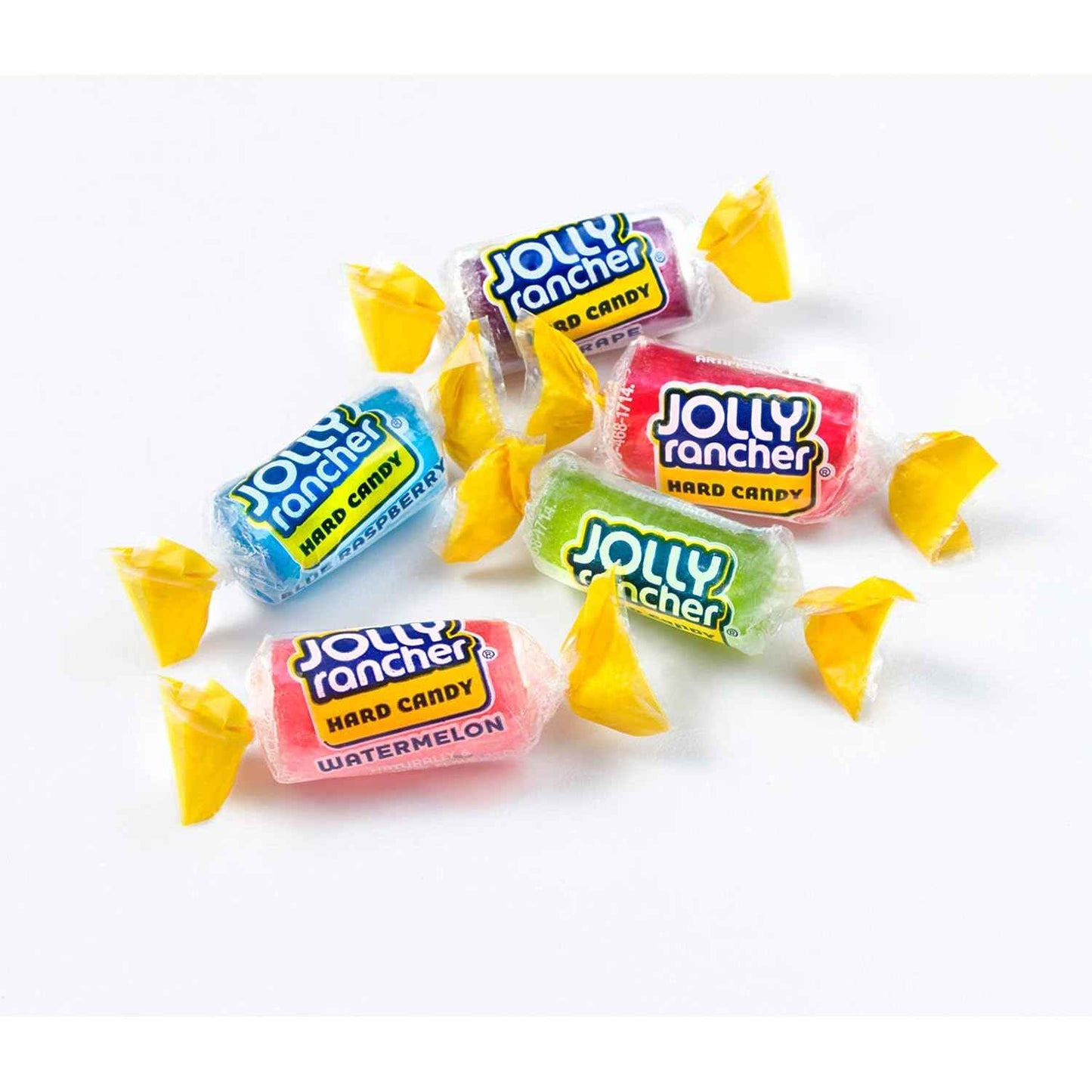 JOLLY RANCHER Hard Candy Assorted Fruit 5 lb, Portable Trick or Treat Bowl for Porch and Patio