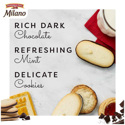 Pepperidge Farm Milano Dark Chocolate Cookies – Desk Drawer Afternoon Pick-Me-Up for Working Professionals