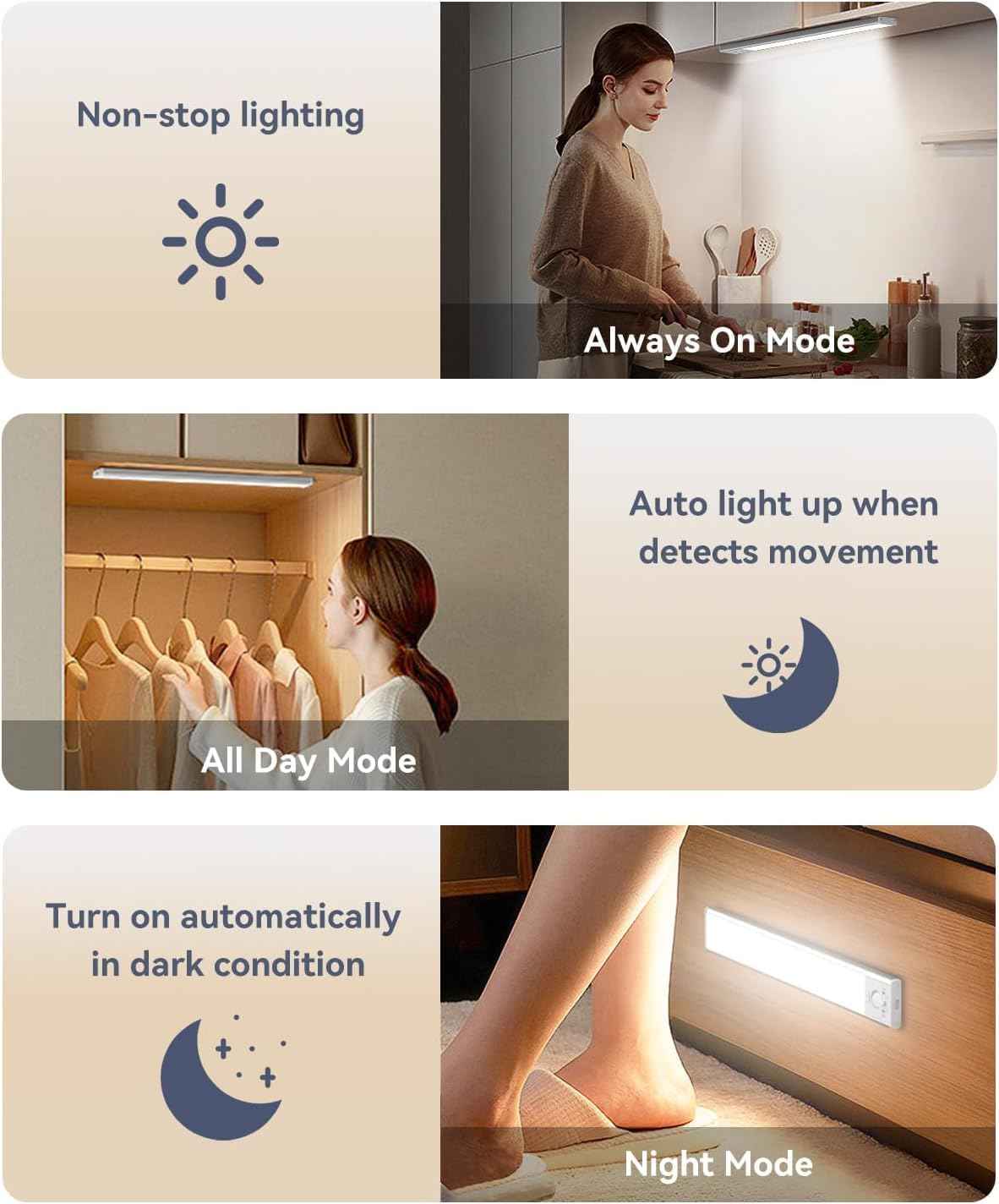 Lumicharge GlowLume – Home Workshop Task Light, Hands-Free 10 ft Motion Sensor for Bench Work