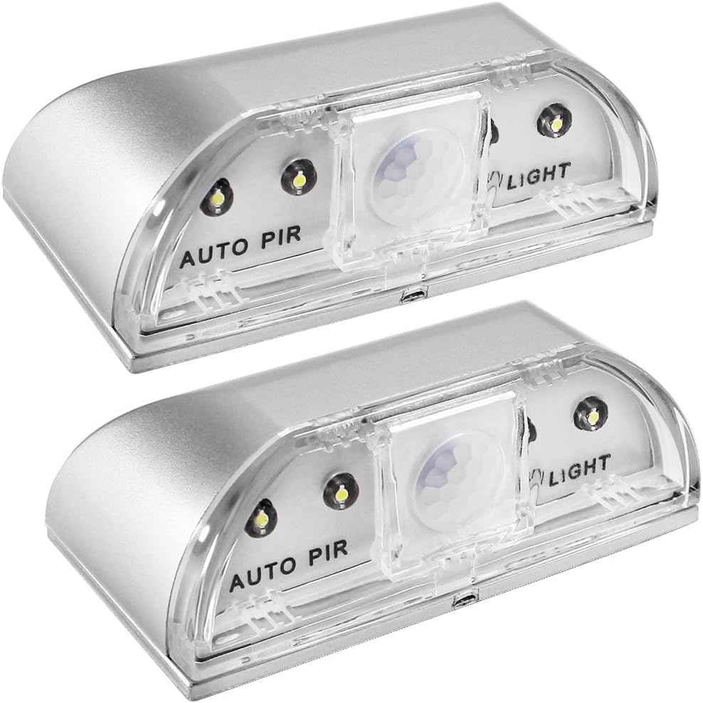 SENHAI 2 Pack Keyhole Light – Clean-Lines Sensor Light for Clutter-Free Entryways