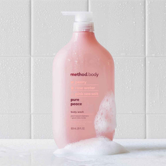 Method Body Wash, Simply Nourish – Calming Evening Wind-Down Cleanser for Home Spa Corner