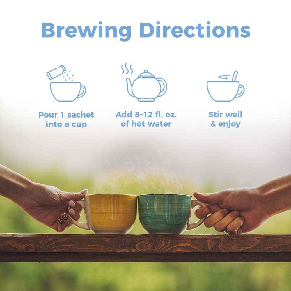 Prince of Peace Instant Ginger Honey Crystals with Turmeric – Quick Desk-Side Focus Brew for Busy Workdays