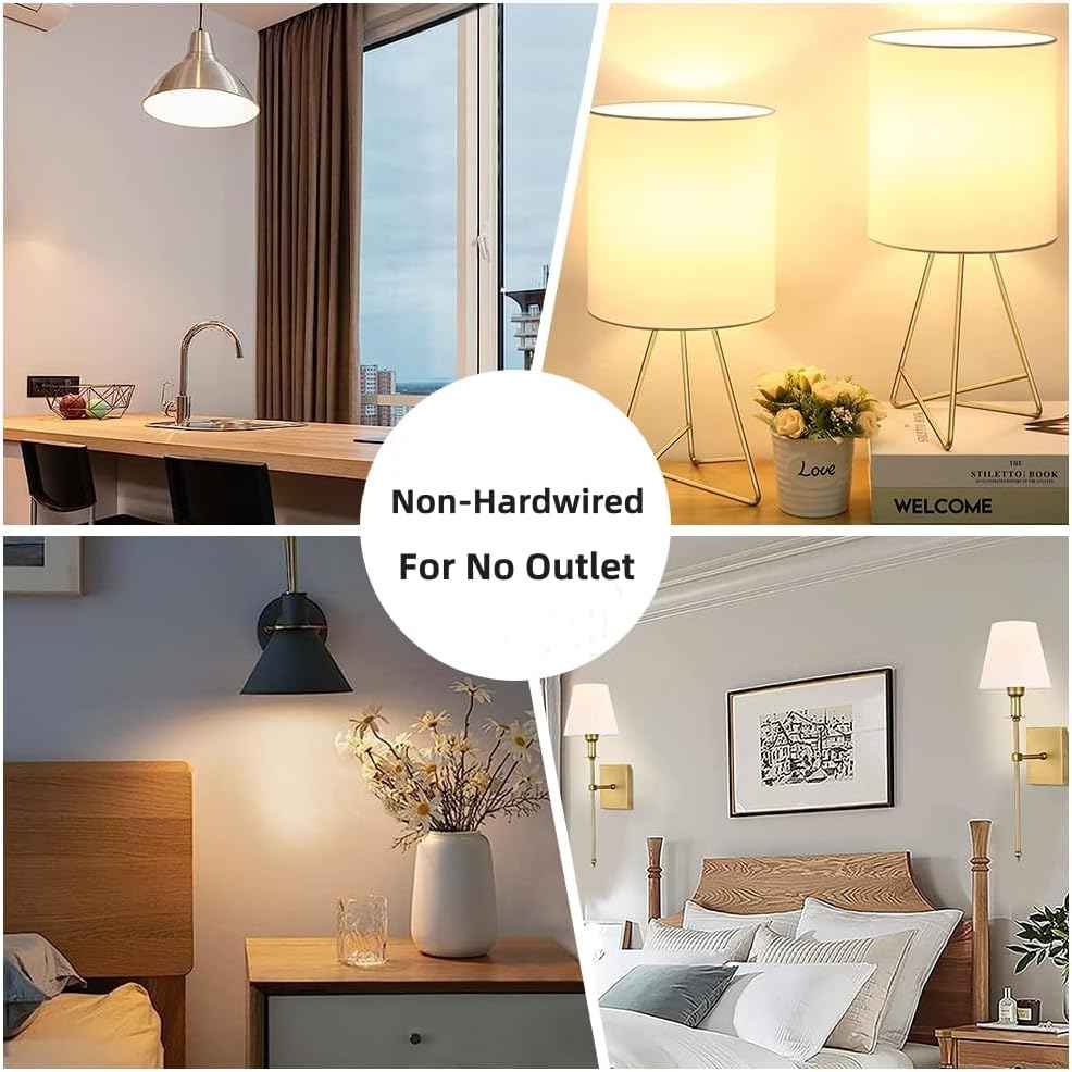 BLUEYE Rechargeable LED Bulb Gift Set for Mom, 2-Pack Cordless Lamp with Remote and Timer for Birthday