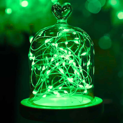 TenSteed Fairy Lights 2 Pack – Safe Nursery and Playroom Decor, Cool to Touch Battery String Lights with Timer