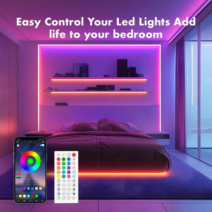 JIAMEI Neon Rope Lights – Trendy RGB Strip Birthday Gift for Teens and Gamers with App and Music Sync