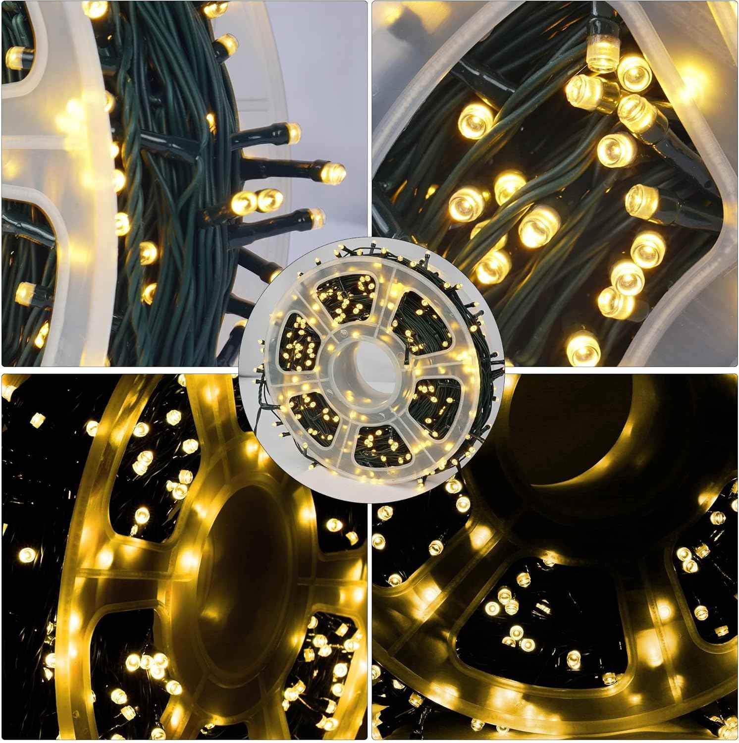 FUNPENY 164FT Warm White String Lights – Cozy Bedroom & Living Room Ambient Decor, 8 Mode Fairy Lights for Home Aesthetic