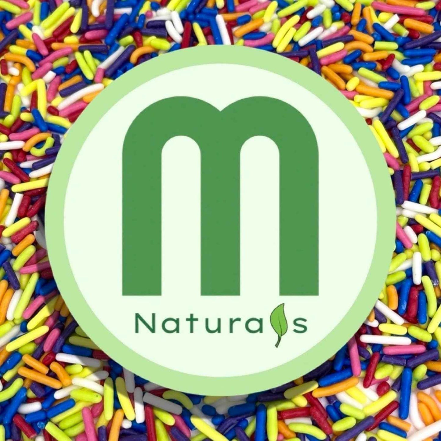Manvscakes Clean Label Blue Sprinkles – Natural Dye Dessert Topping for Health Minded Home Bakers