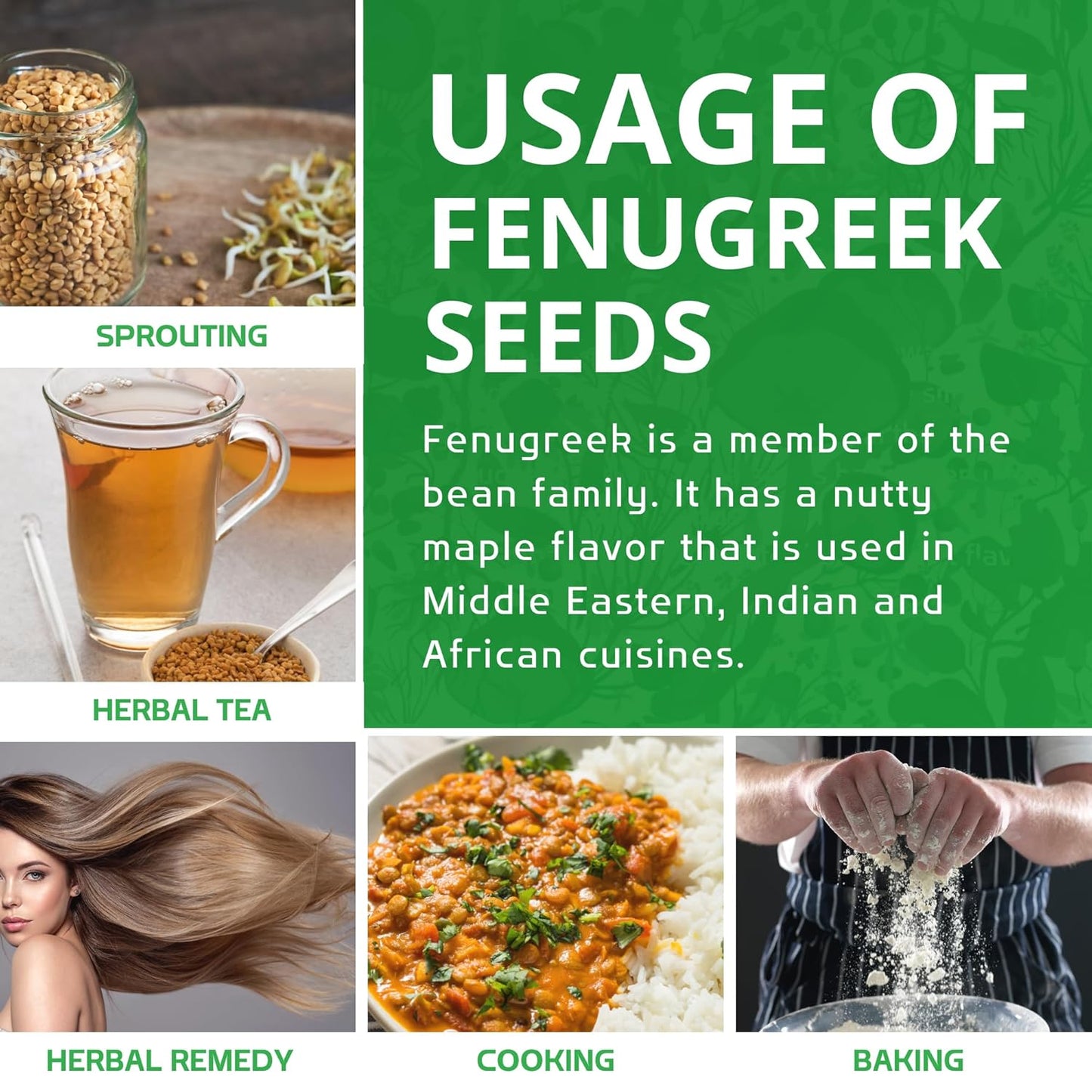 Jiva Organic Fenugreek Seeds 7 Ounce – Hormone-Balancing Methi Seeds for Nightly Wellness Rituals & Soothing Herbal Tonics