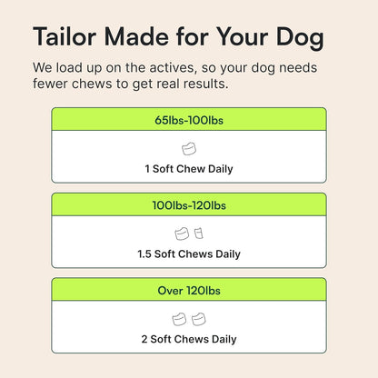 Joint Support Chews for Active Large Dogs – Trail and Hiking Recovery Supplement