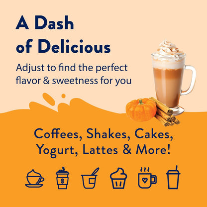 Jordan's Skinny Syrups Sugar Free Pumpkin Spice Syrup for Mindful Coffee Rituals and Self Care Mornings