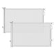White - 34" Tall x 55" Wide (2Pack)
