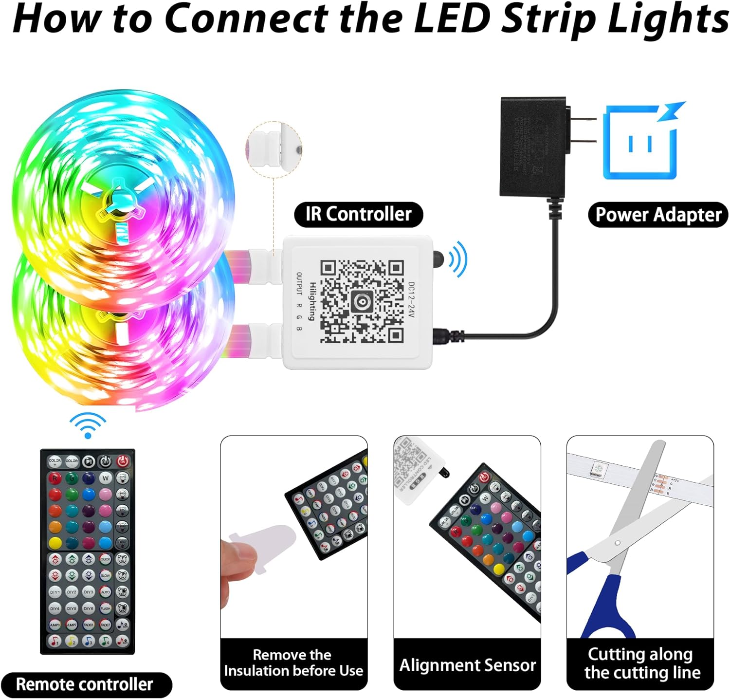 KeepEvol 150ft LED Strip Lights – Thoughtful Birthday and Housewarming Gift for Teens, Friends, and Couples
