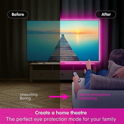Keepsmile LED Strip Lights for Kids Room and Nursery – Cool-to-Touch RGB Strip with Auto Timer and App Control