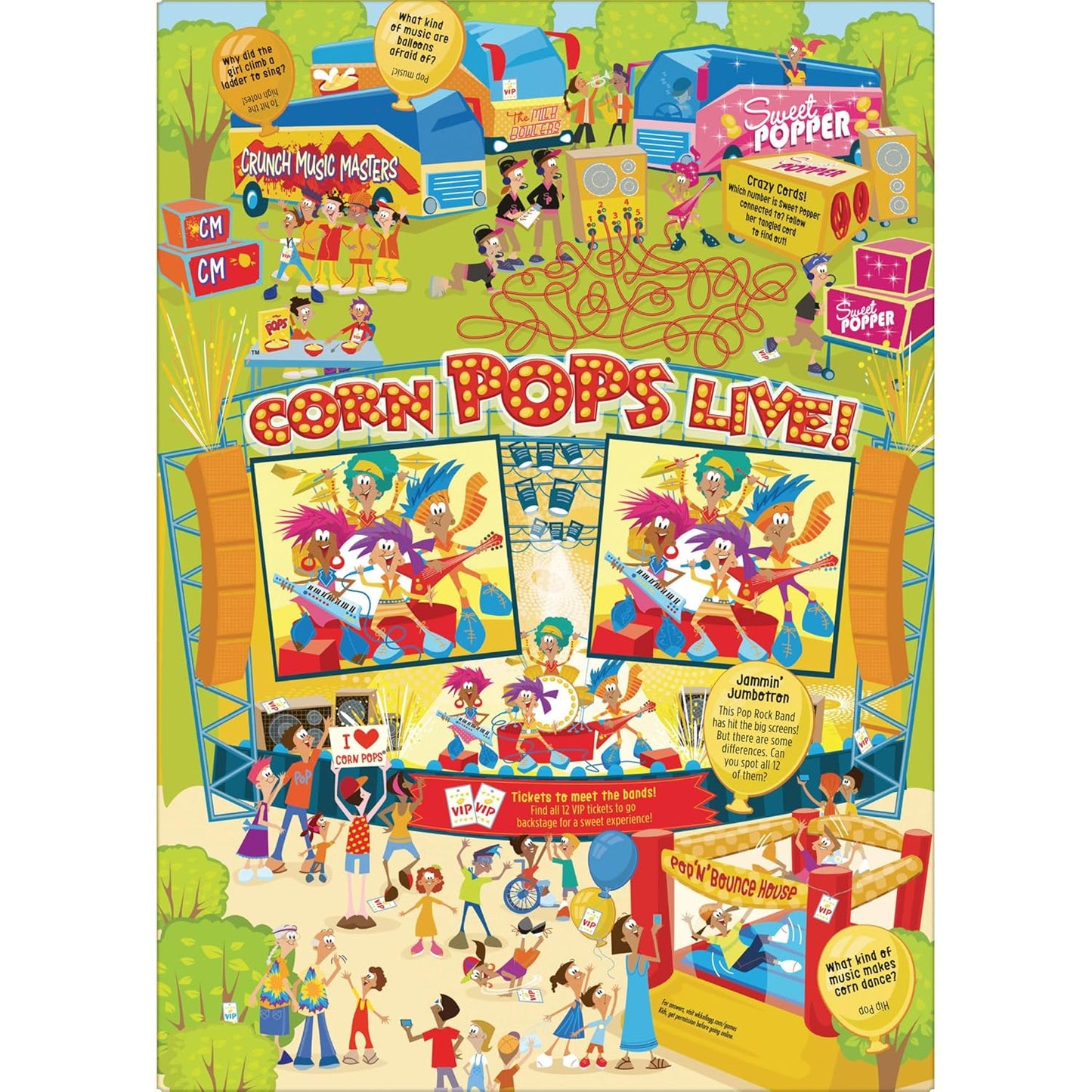 Kellogg's Corn Pops Cereal – Balanced Breakfast Cereal with 8 Vitamins and Minerals, 22.6 oz