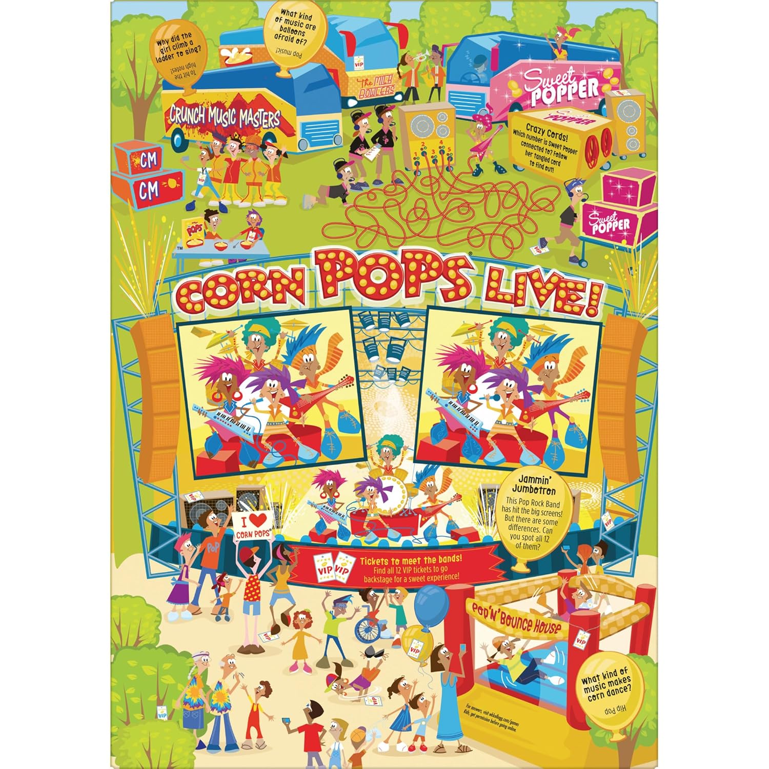 Kellogg's Corn Pops Cereal – Balanced Breakfast Cereal with 8 Vitamins and Minerals, 22.6 oz
