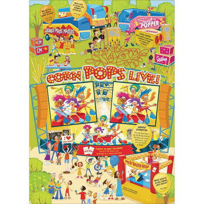 Kellogg's Corn Pops Cereal – Balanced Breakfast Cereal with 8 Vitamins and Minerals, 22.6 oz